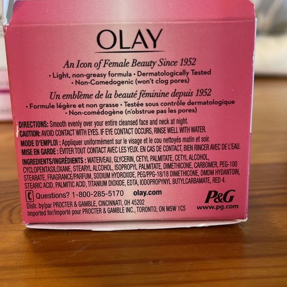 Olay , Beauty fluid lotion 120ml + Firming night cream56ml, Brand New!! - Picture 11 of 16